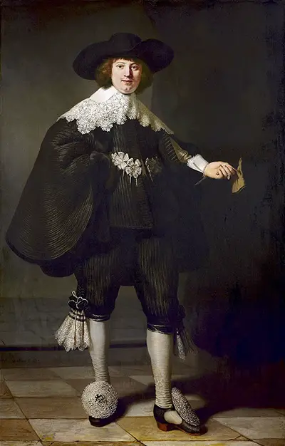 Portrait of Maerten Soolmans Rembrandt